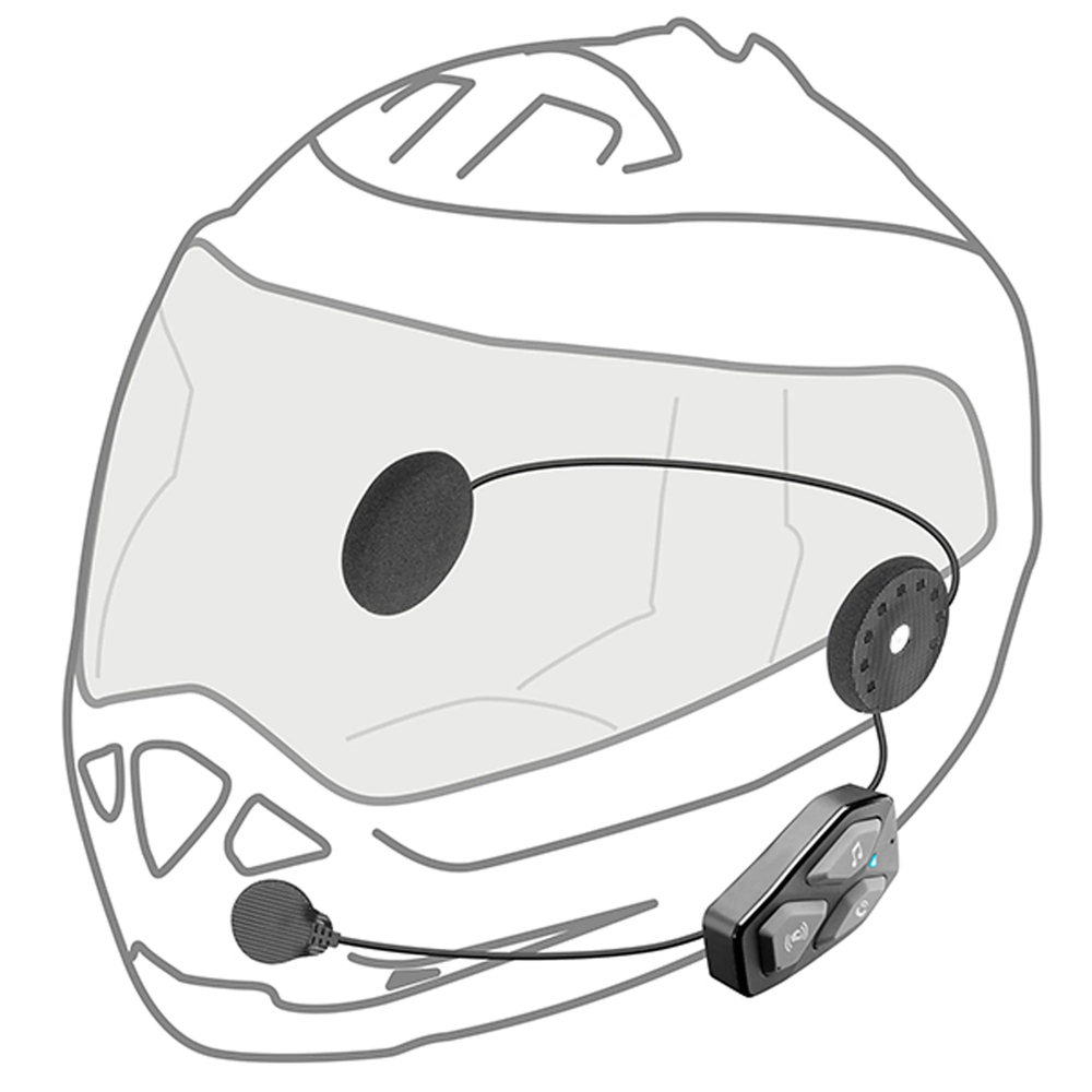 Interphone U-com 3 Motorcycle Bluetooth Headset