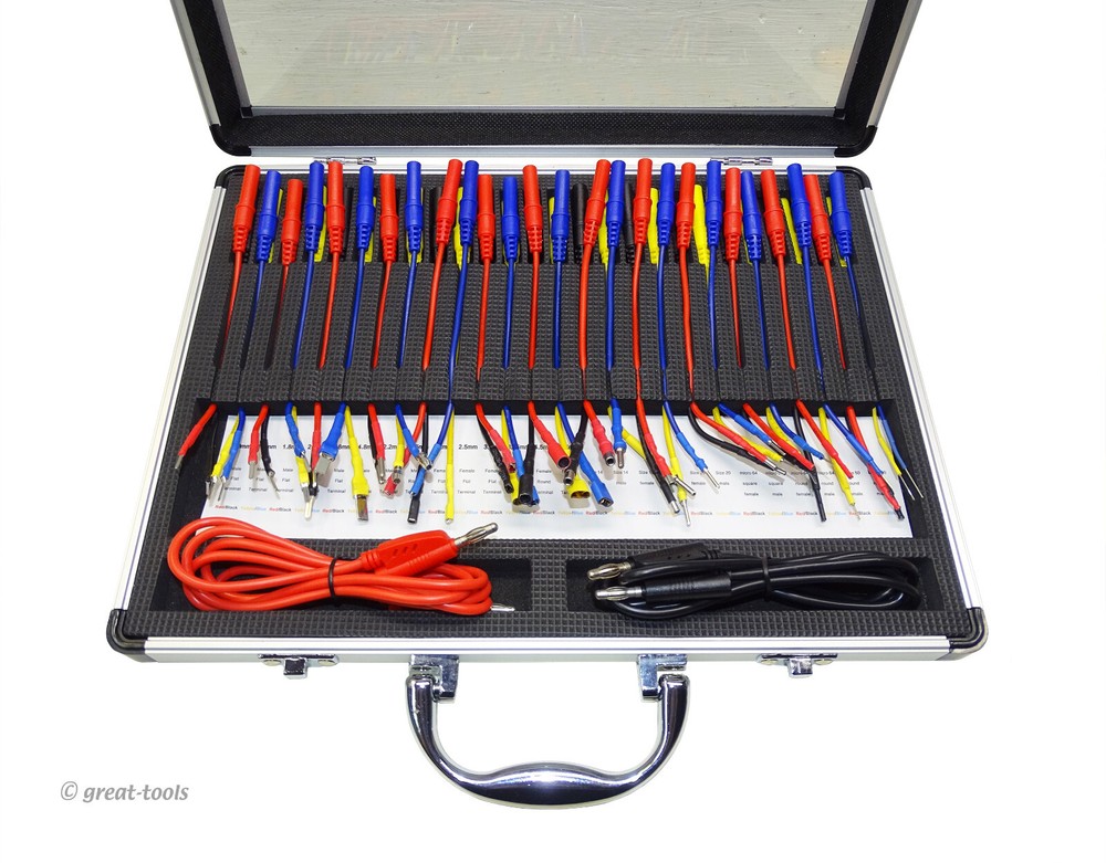 AUTOMOTIVE TEST CONNECTOR SET – 54-pc kit – diagnostic testing tools