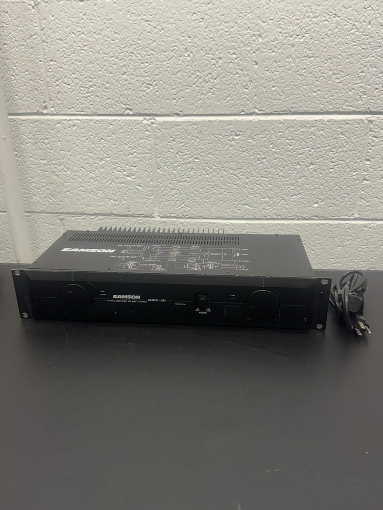 Samson Servo-260 Studio Amplifier