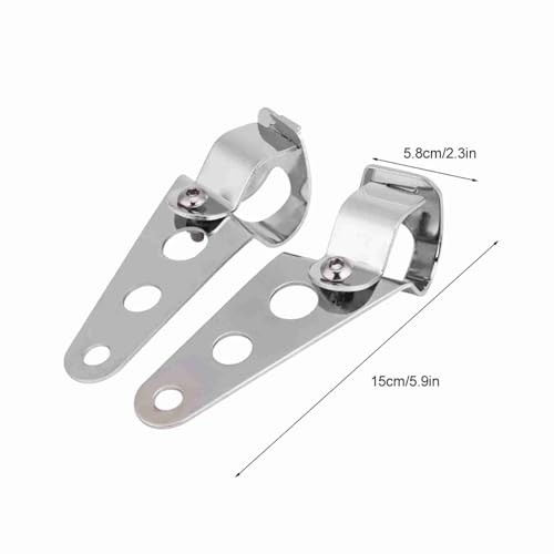 Headlight Mount Brackets, Motorcycle Fork Mount Brackets for 28mm 34mm Fork