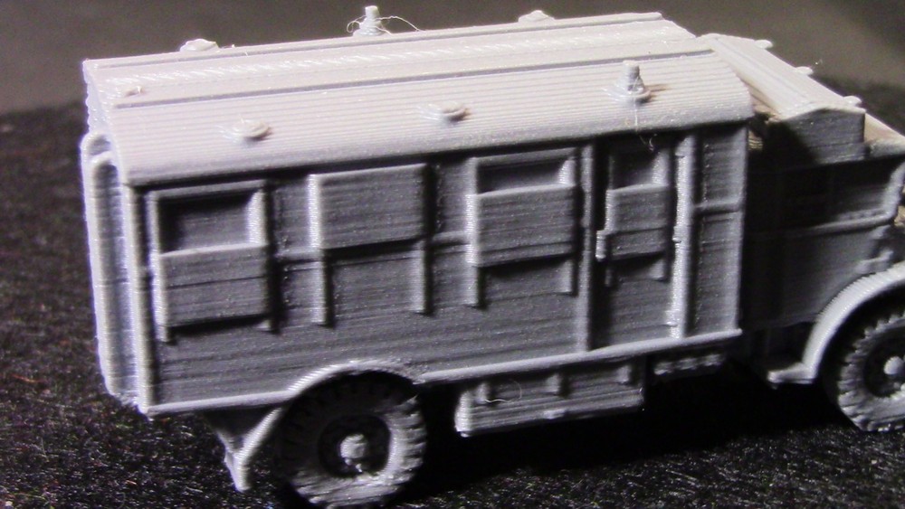 🔥 15mm 3D Print WW2 UK Commonwealth Command Truck