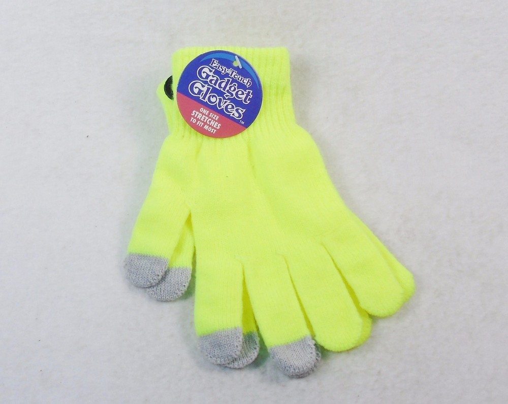 Gadget Gloves Keep Hands Warm Using Touch Screen Device For Texting/Gaming NEW