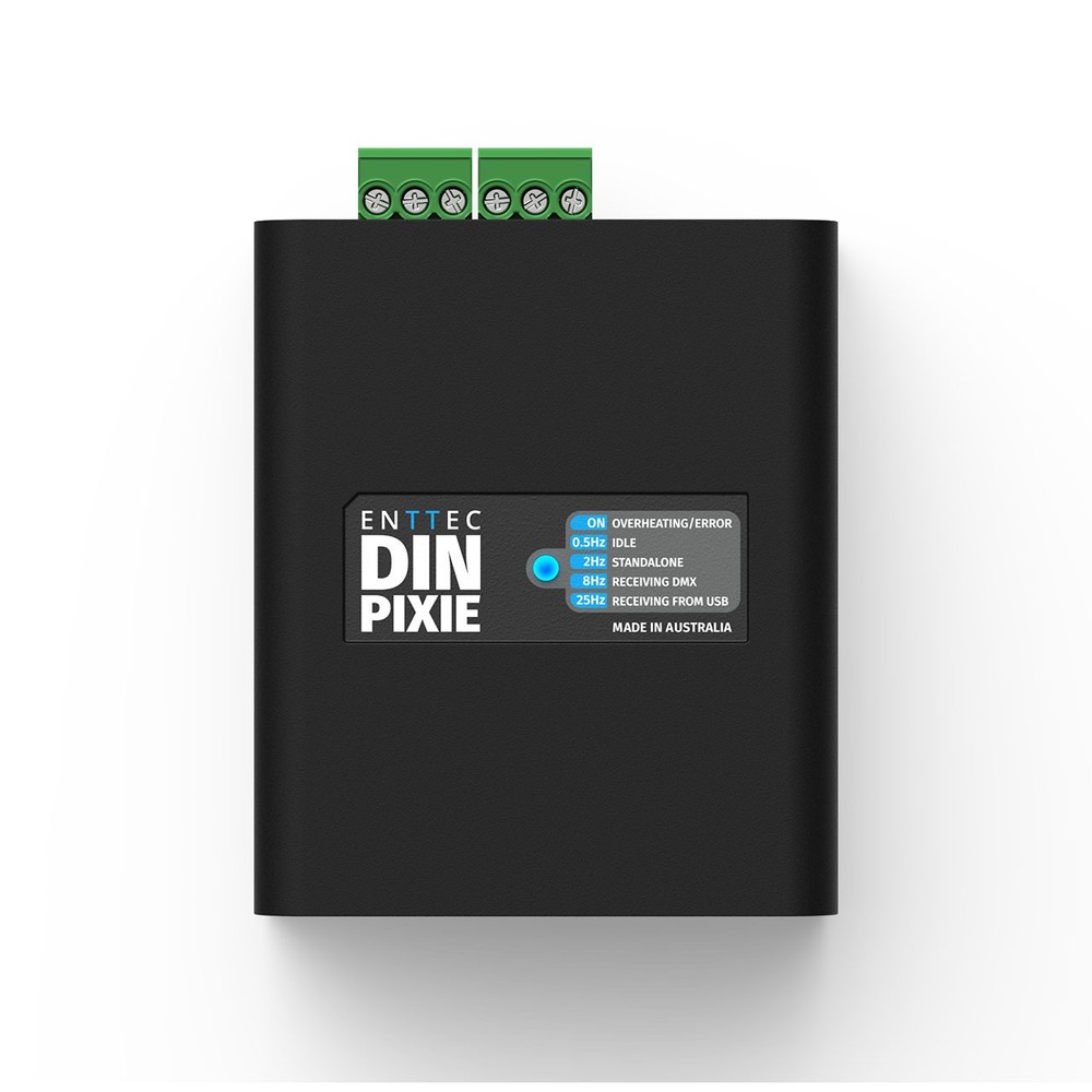 ENTTEC 73539 DIN Pixie 2-Universe DMX LED Pixel Controller