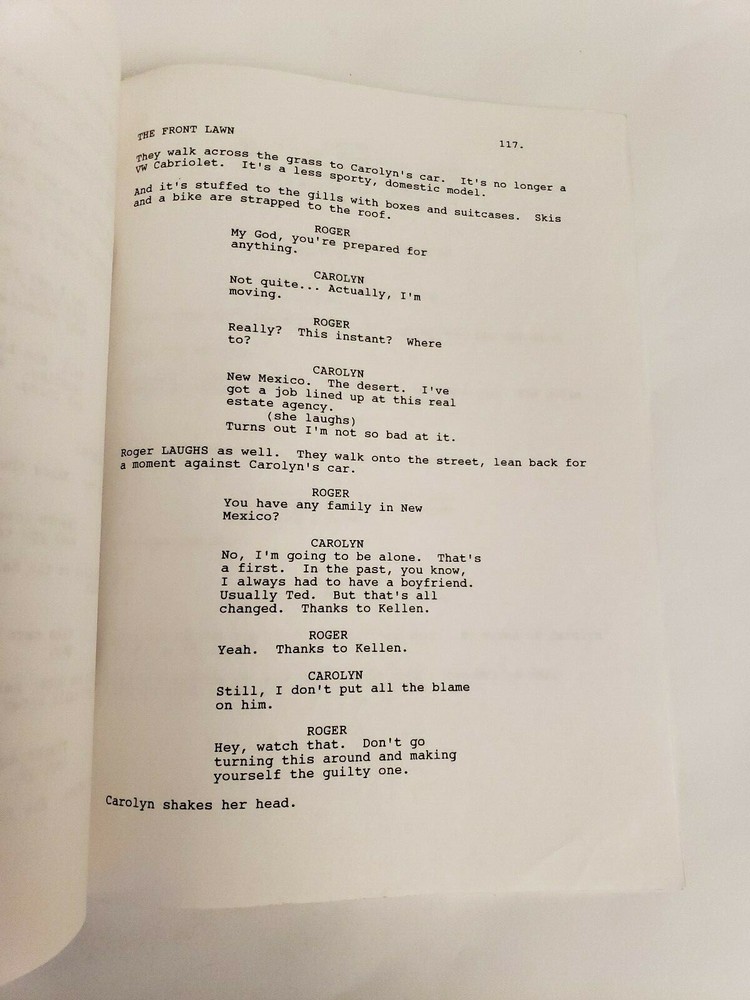 MAD FOR YOU / Paul Koval 1992 Unproduced Movie Script Screenplay, First Draft