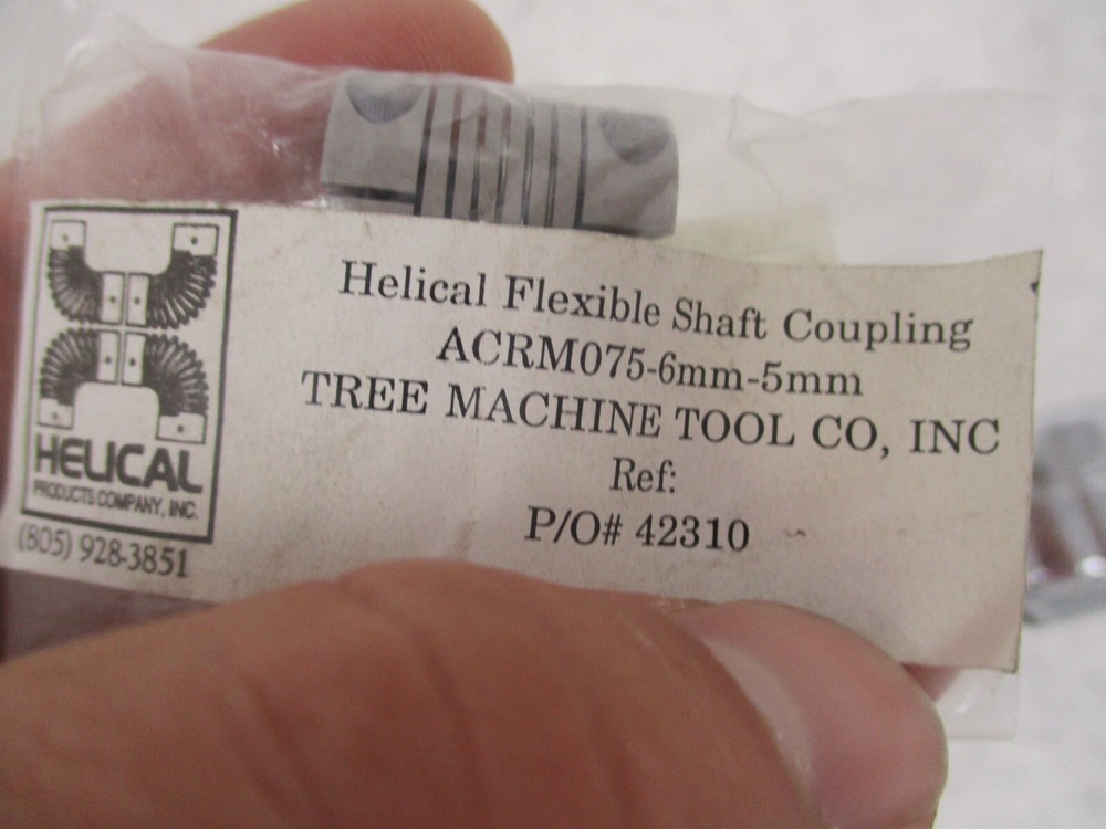 HELICAL ACRM075-6MM-5MM, FLEXIBLE COUPLING, T1632