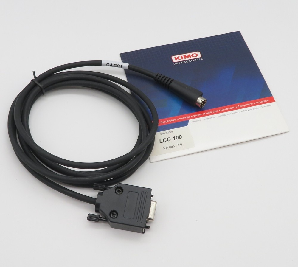 KIMO LCC-100 Parameterization Software Cable RS232 Configuration Software Class 50+100