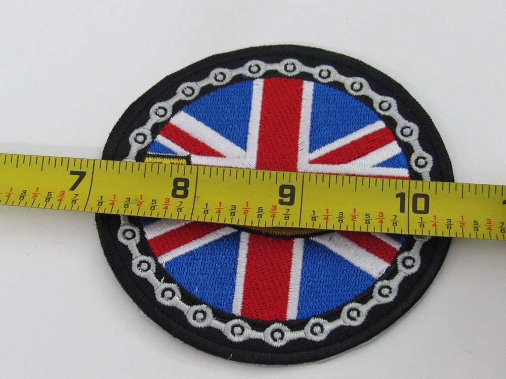 Triumph Motorcycles British Biker Chain Motorcycle Patch New!