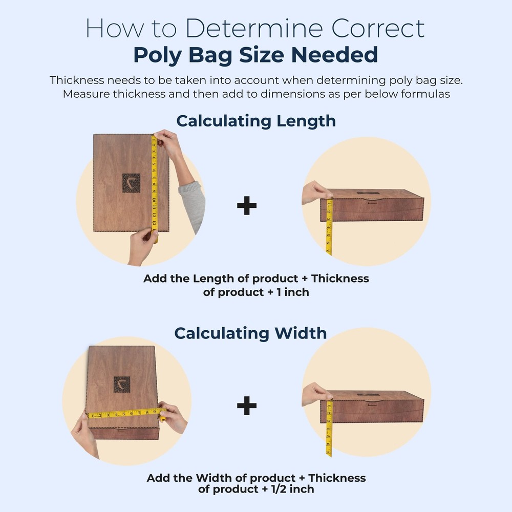 Poly Bags with 20x24" - 100 Pack, Suffocation Warning - Resealable Seal