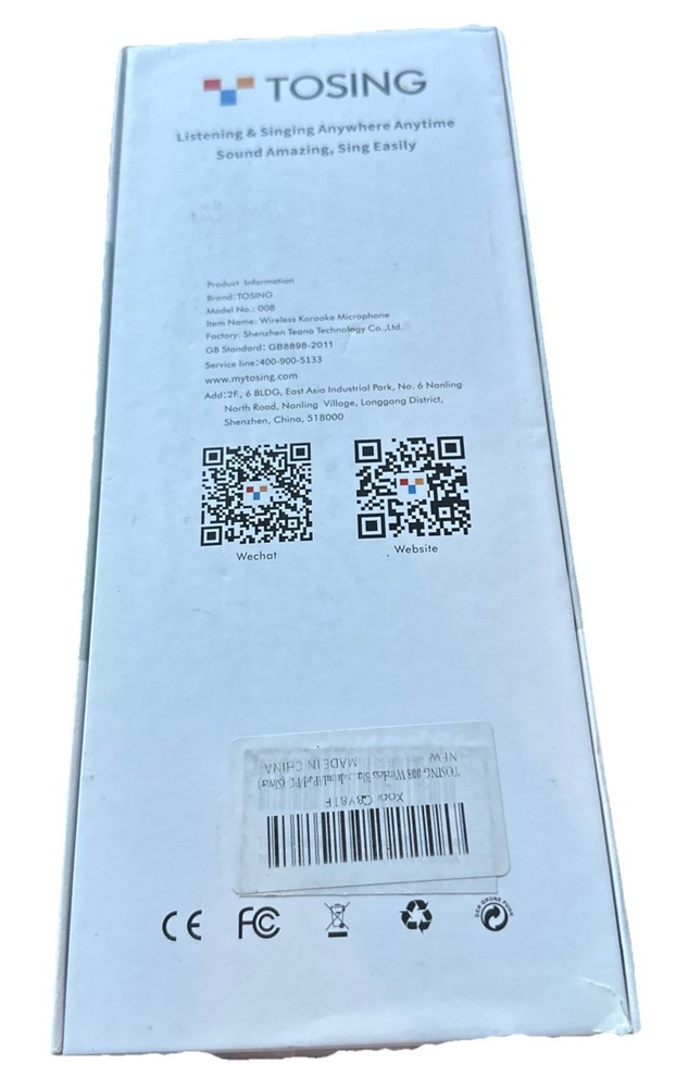 Tosing 008 Wireless Karaoke Microphone