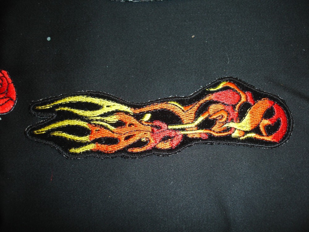 9 patches for motorcycle jackets...caps