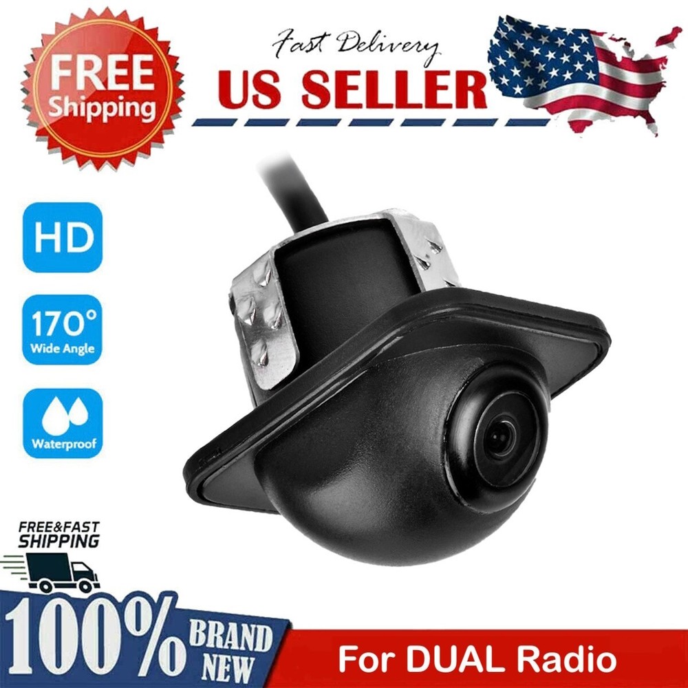 Backup Camera Rearview License Plate for Dual DMCPA70