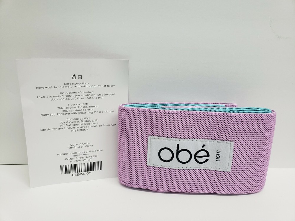 Obé 2 RESISTANCE HIP BANDS●NEW WITH TAGS.