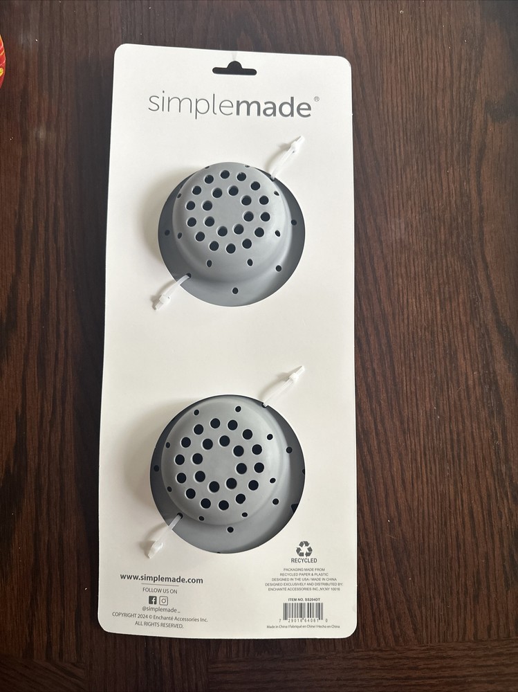 Simplemade 2pk Sink Strainers Sunburst
