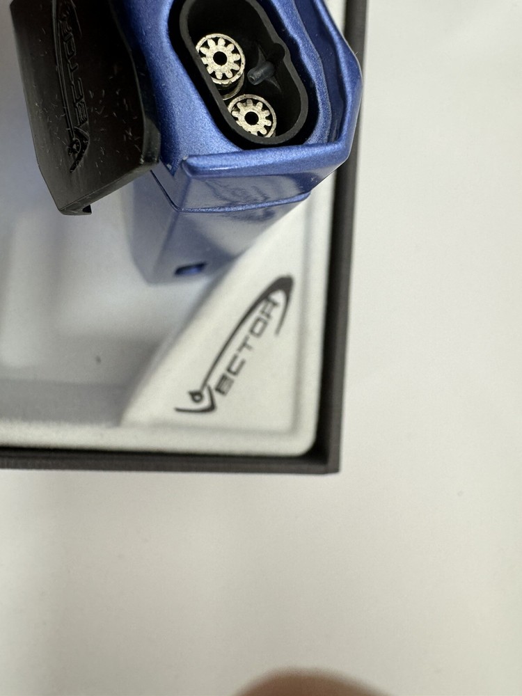 Vector VMotion Dual Jet Cigar Lighter - Blue - New