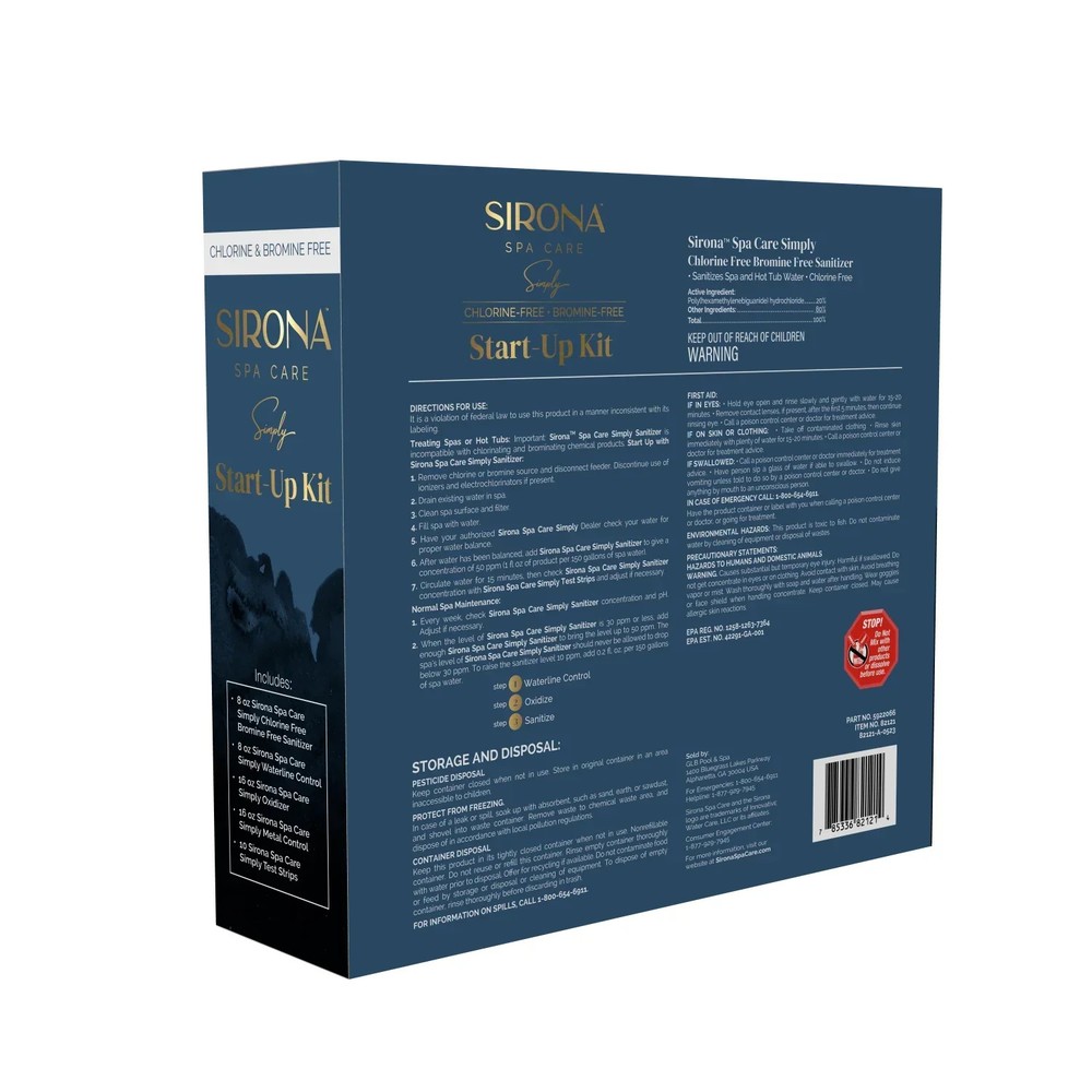Sirona Spa Care Simply - Start Up Kit