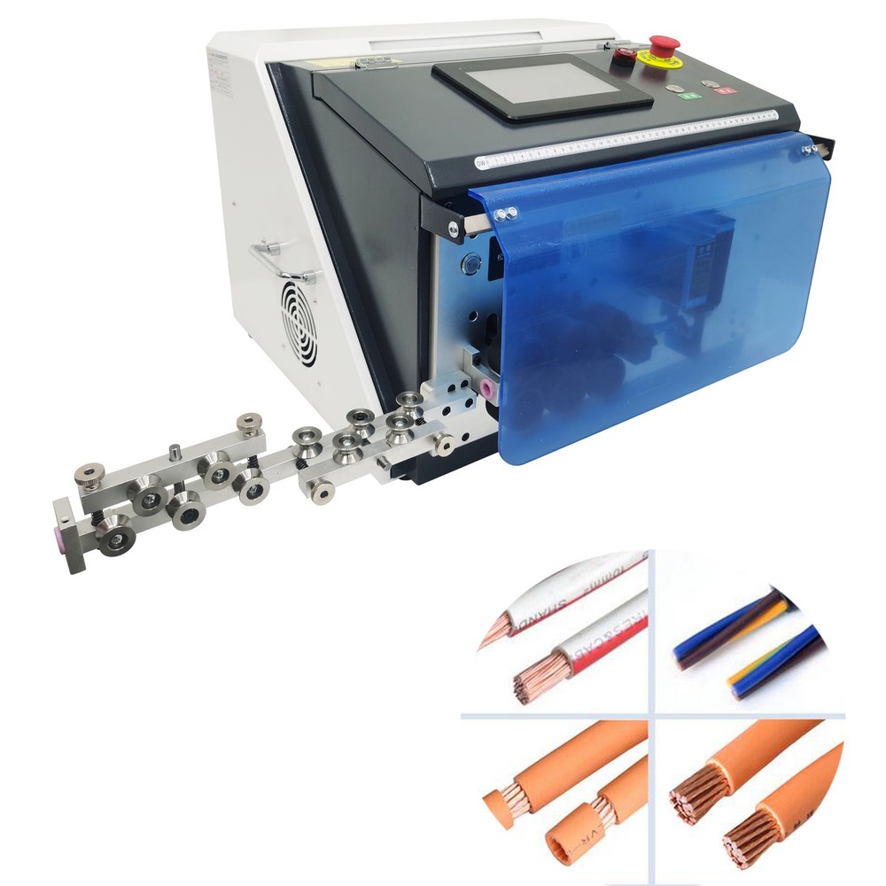 Automatic Wire Stripping and Bending Machine 110V, for 1-16mm² Stripping Range