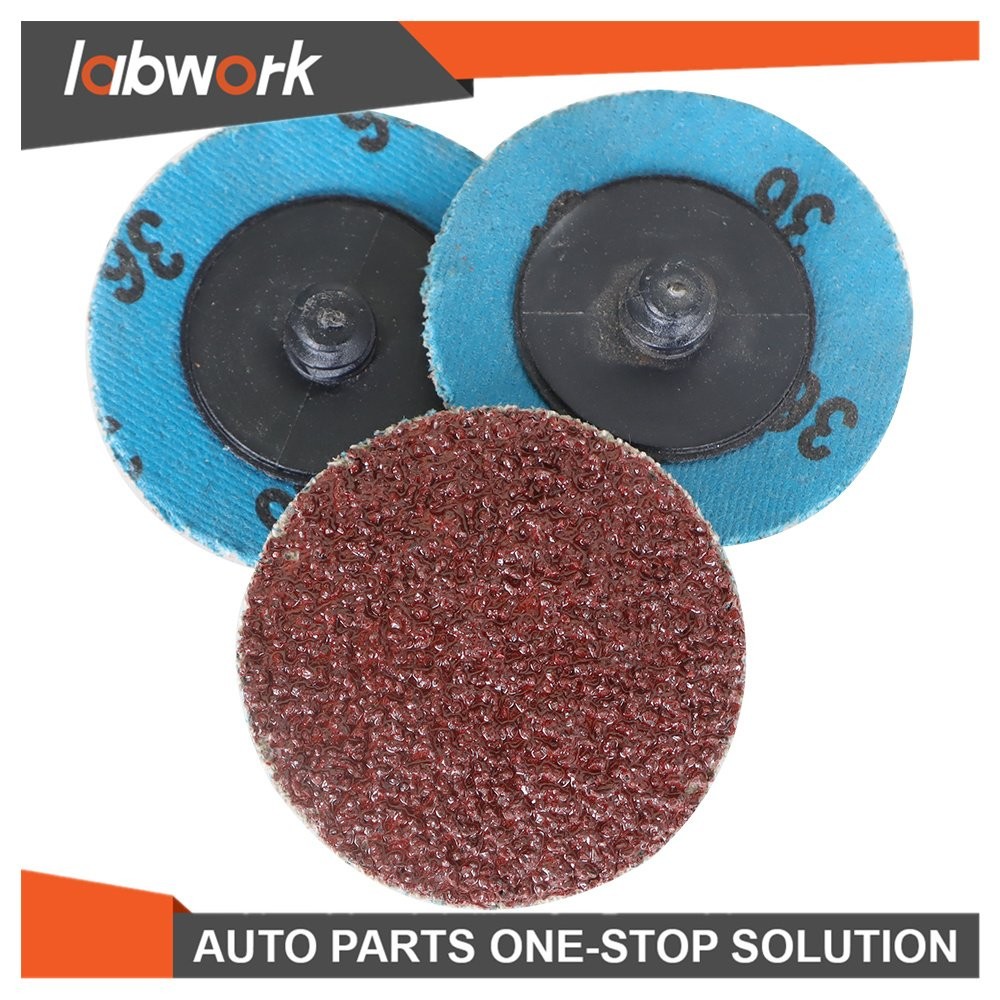 Labwork Roll Lock Die Grinder Quick Change Sanding Disc 51 Pack 2" 36-240 Grit
