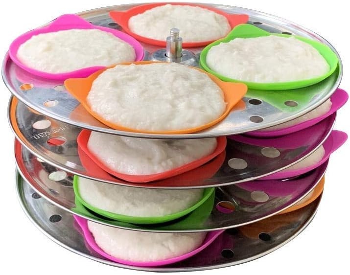Silicone Idli Liners, Set of 16