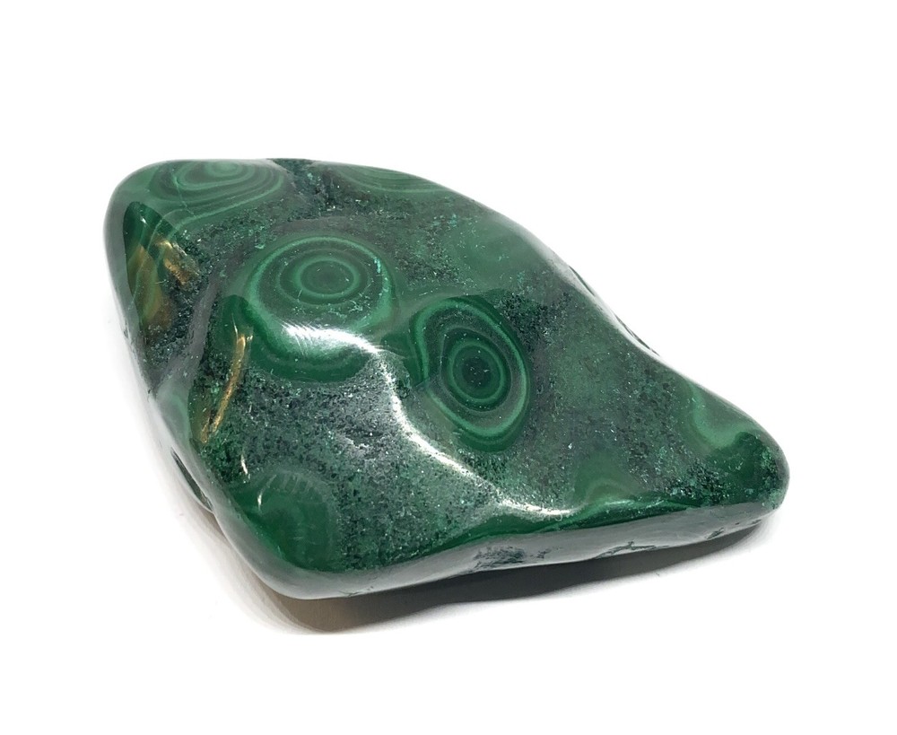 Malachite Polished Stone From Republic Du Congo 125.6g