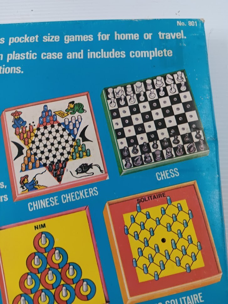 THe great 8 games- mini vintage games