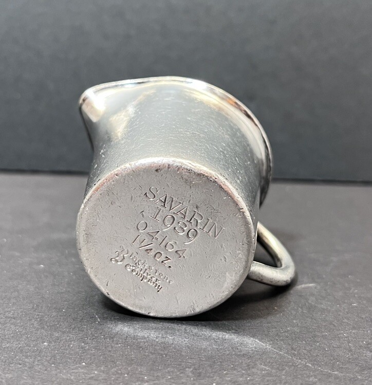 Vintage NYC Savarin Restaurant Ware Silverplate Creamer Blackstone Silver Co