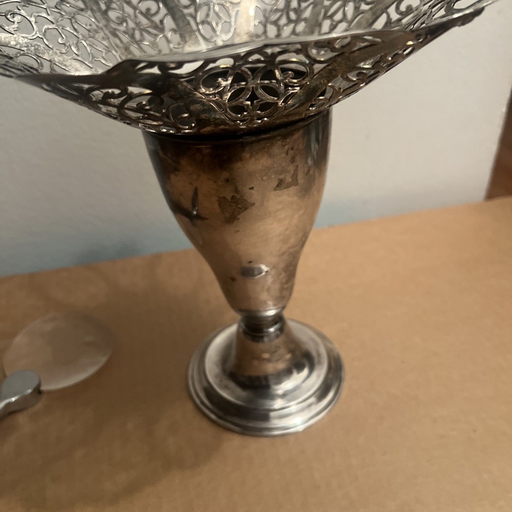 Trophy Cup Figural Silver 1900s H-10”