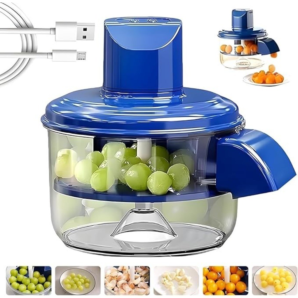 Electric Garlic Peeler Machine Automatic Cherry Tomato Peeling Fruit Skin Remove