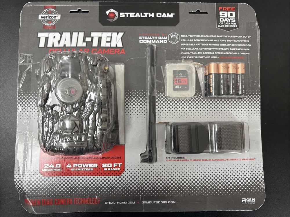 Stealth Cam Trail-Tek Verizon Cellular Camera Kit