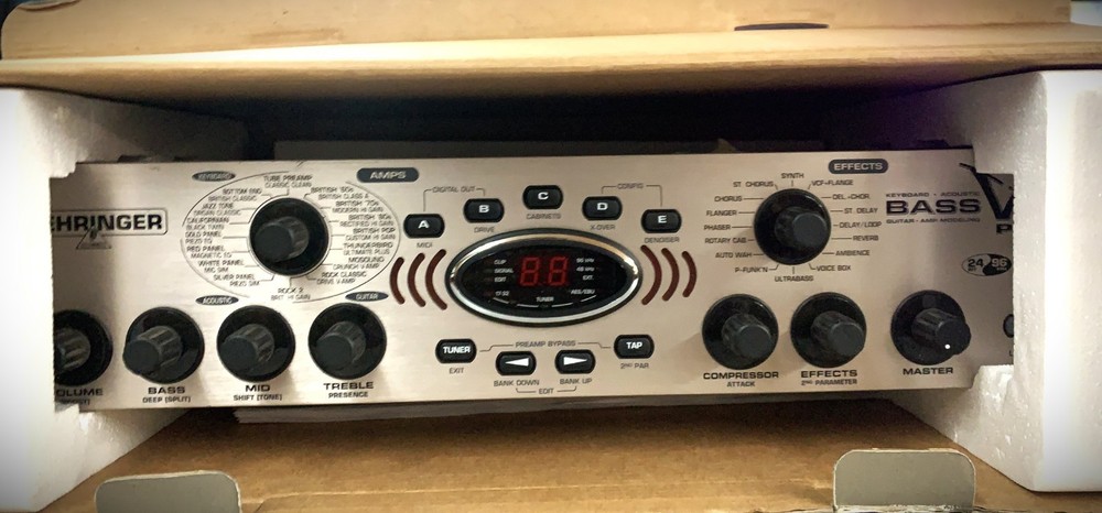 Behringer Bass V-Amp Pro Rackmount Modeler & Multi Effects Processor (NIB) (NOS)