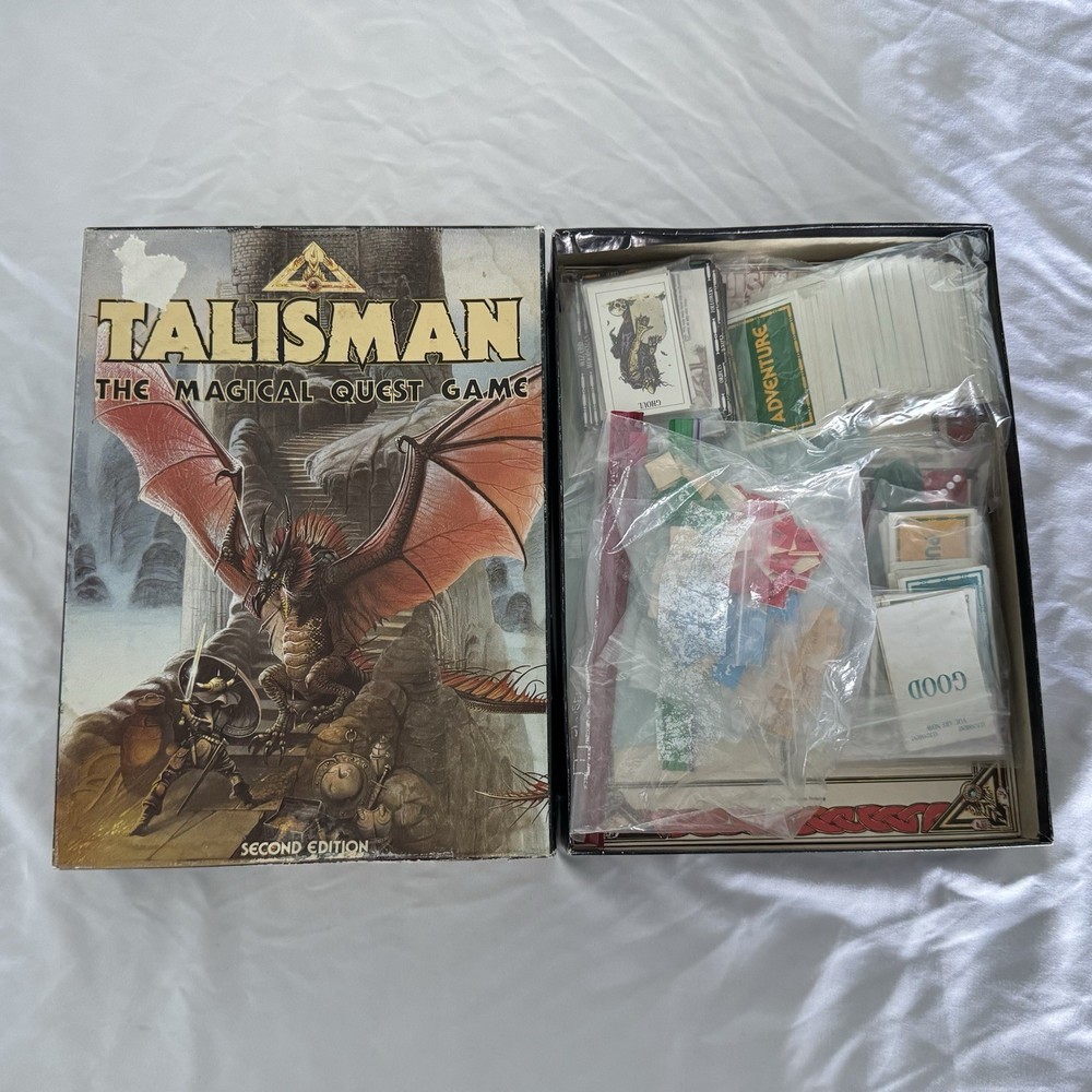TALISMAN The MAGICAL QUEST Workshop Game 2nd Edition POSTER Expansions & Extras