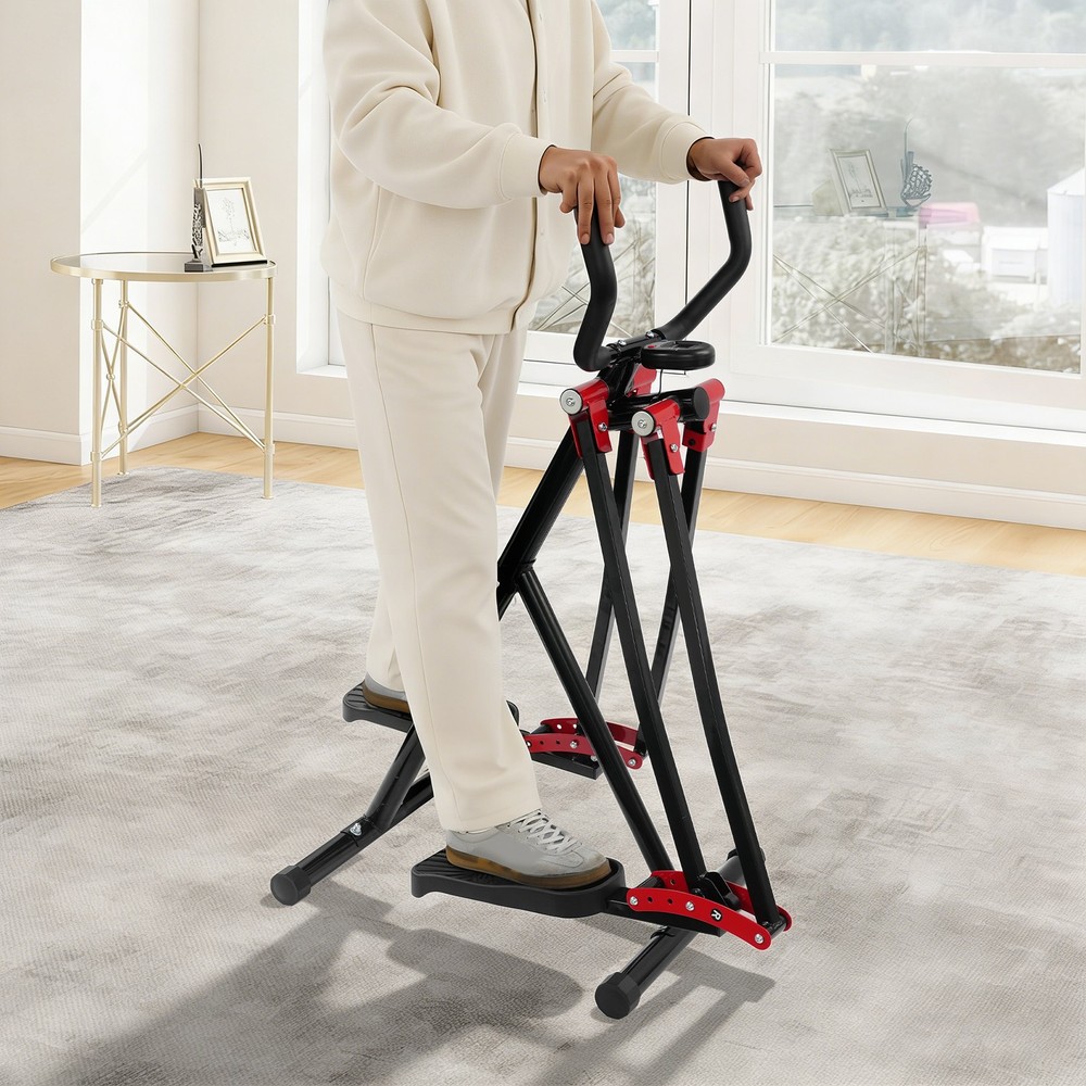 Exercise Machine,Foldable Walker Exercise Machine for Home Exercise,LCD Screen