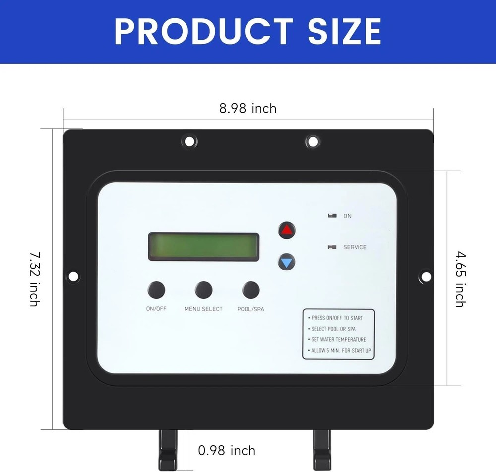 473711.A 472734 Auto Heat Control Board Assembly - Compatible with Pentair Pool