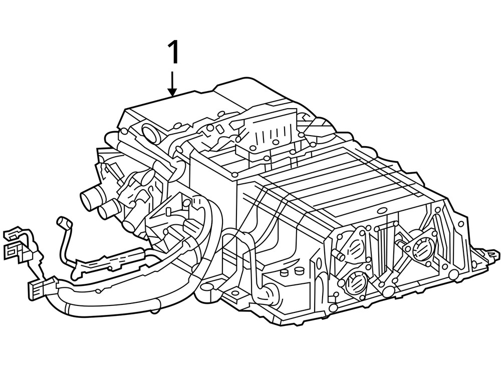 Battery Vehicle Fuel Cell Stack Fits 16-20 MIRAI 2081837