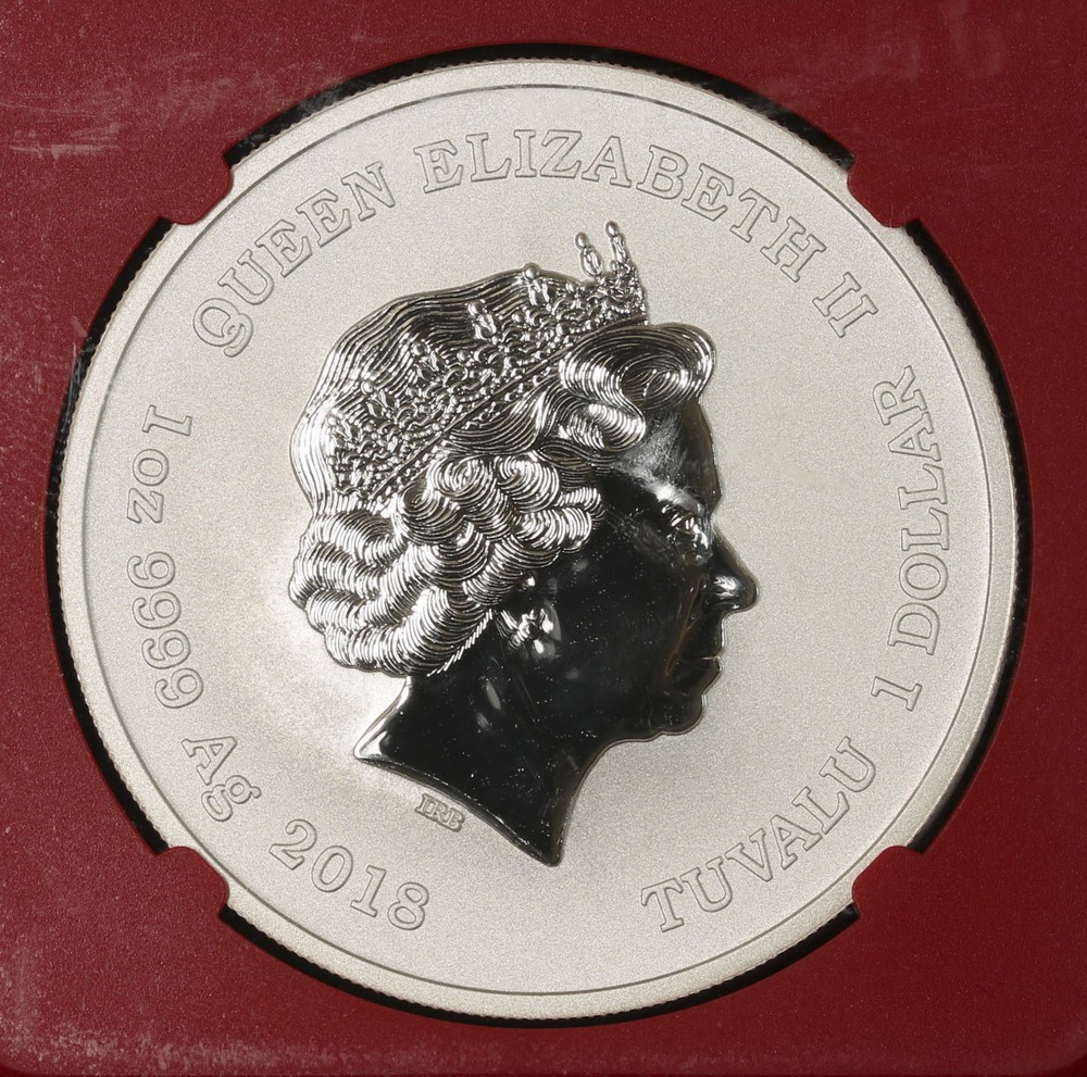 2018 NGC MS69 First Releases Iron Man