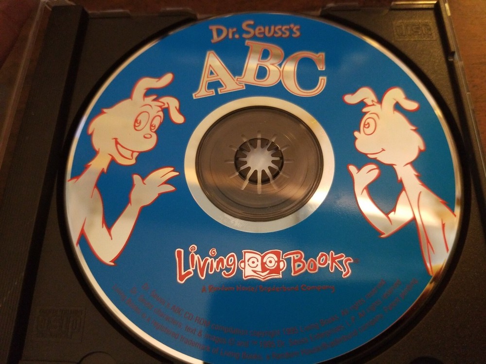 dr. seuss's abc CD by living books