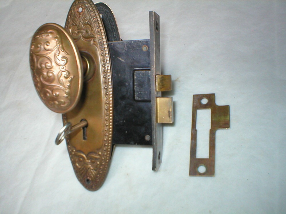 Antique Victorian Era Door Hardware