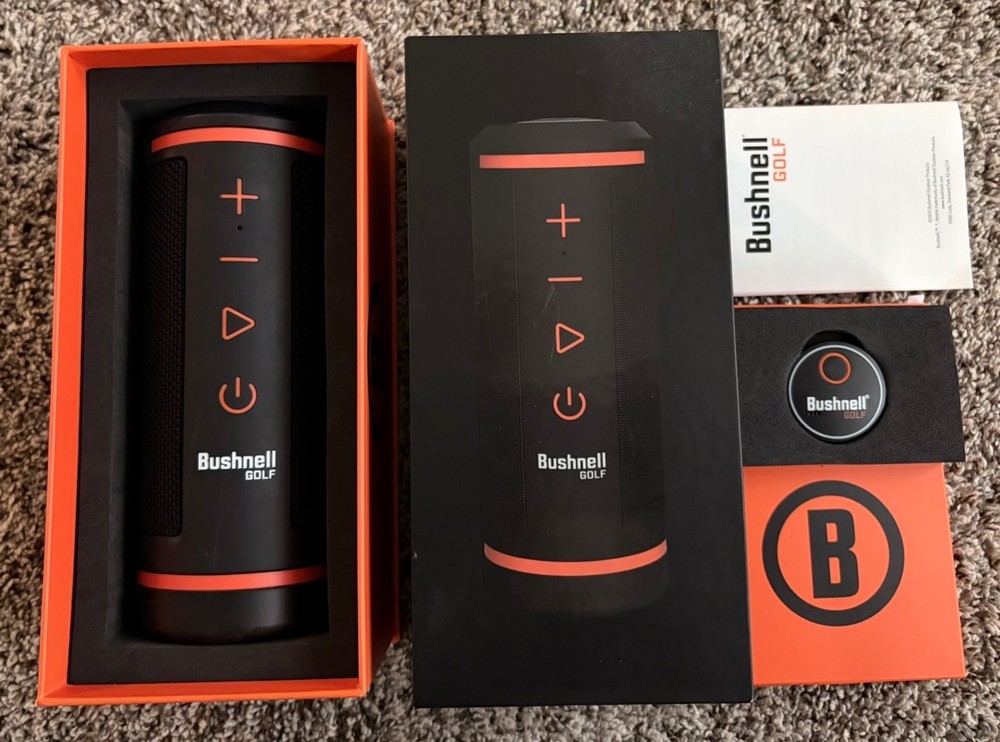 Bushnell Wingman Golf GPS and Bluetooth Speaker COMPLETE