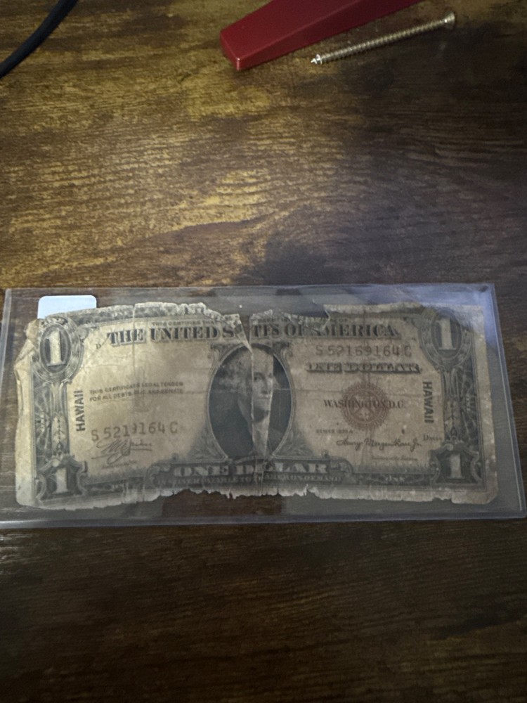 $1 1935 A (( HAWAII )) Silver certificate