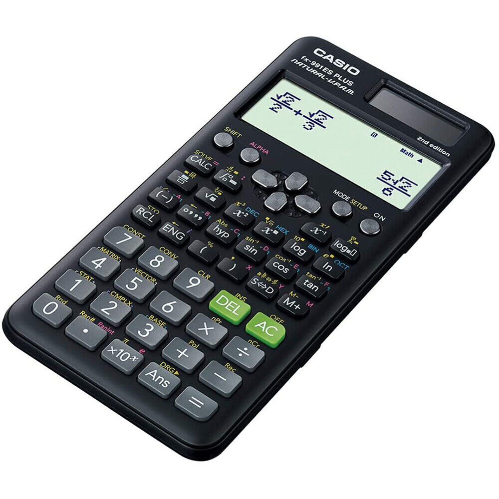 CASIO FX-991ES Plus Functional Scientific 10+2Digit Calculator Student Engineer