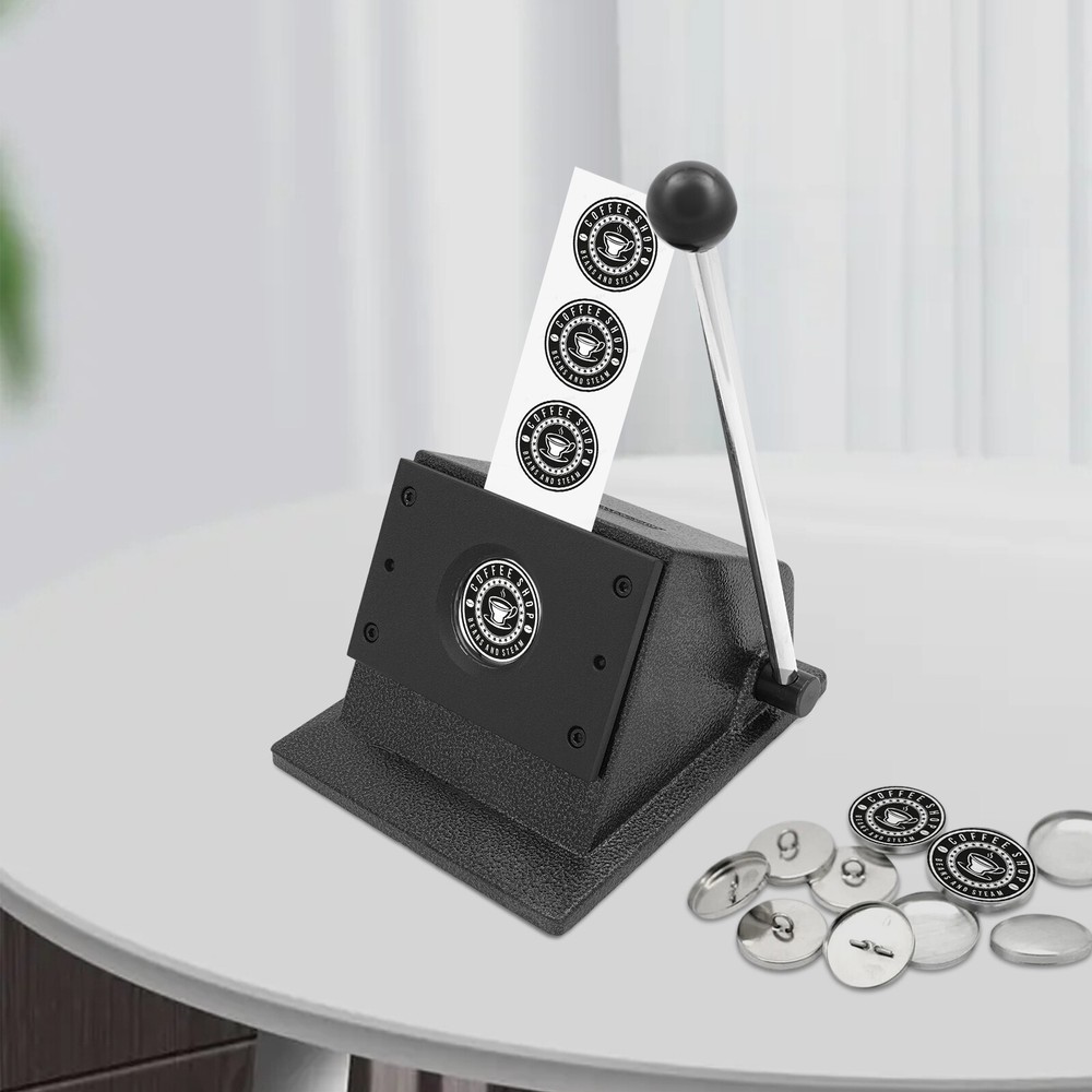 Round Manual Punch Die Cutter Special Die Cutter Button Maker Cutting Machine