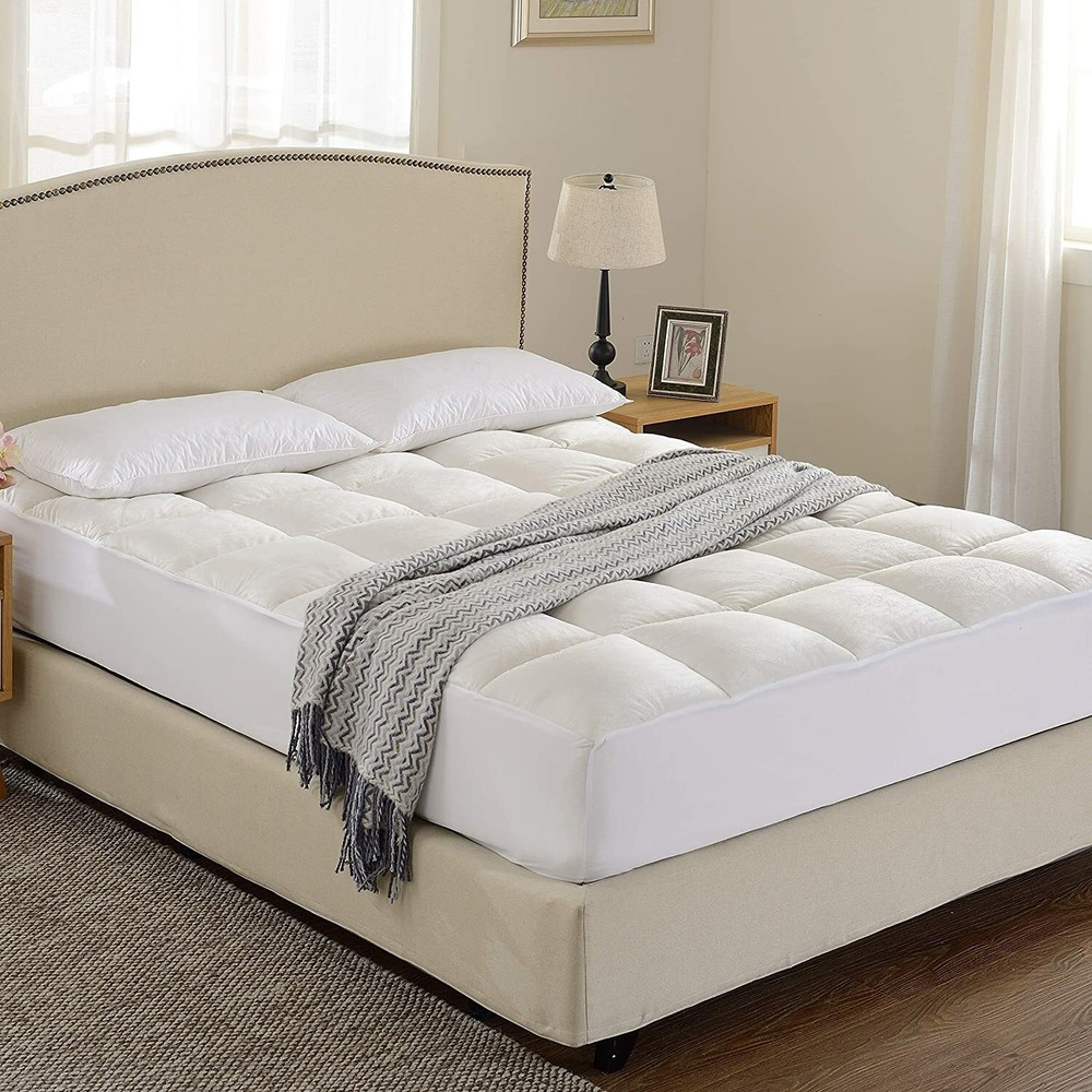 Cheer Collection Luxurious Microplush Mattress White Queen