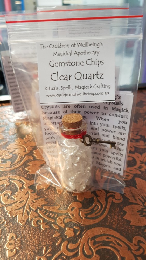 Crystal Chips - Clear Quartz