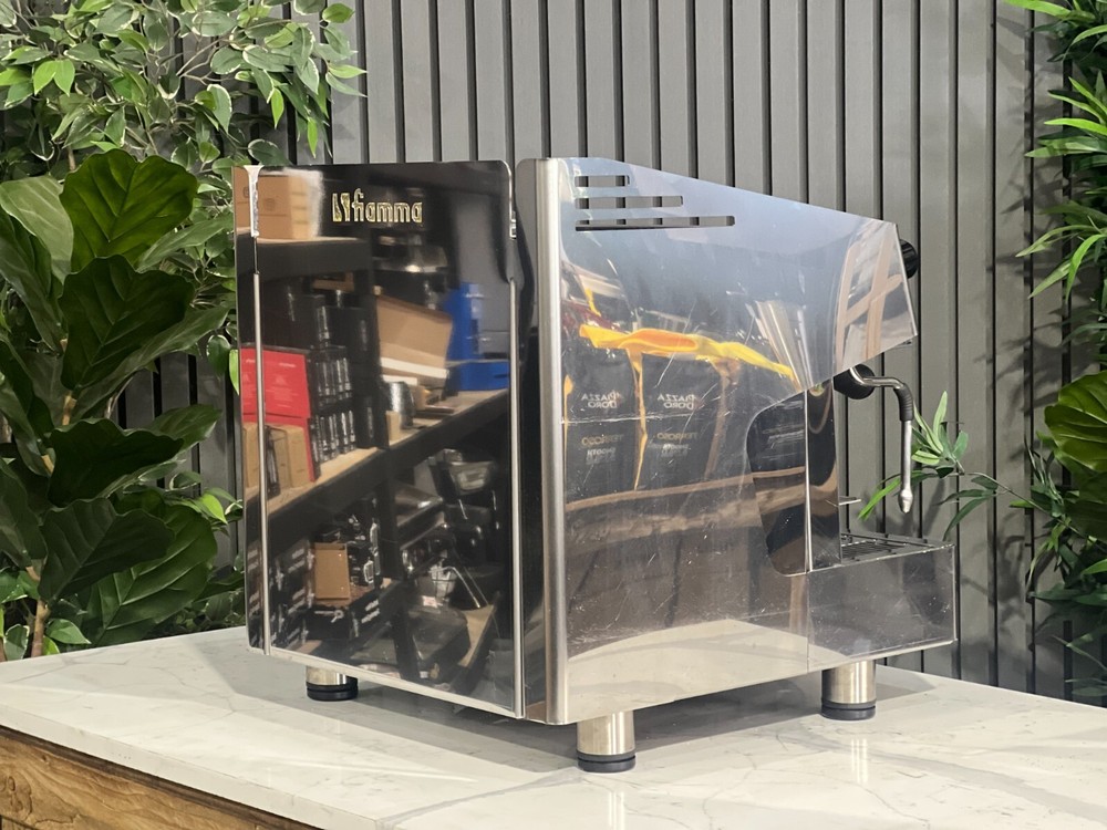 FIAMMA ATLANTIC COMPACT 2 GROUP STAINLESS ESPRESSO COFFEE MACHINE STAINLESS CAFE