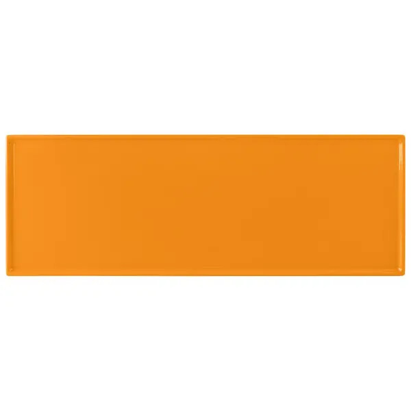 TableCraft CW2107X Rectangular Full Size Cooling Serving Tray - Orange
