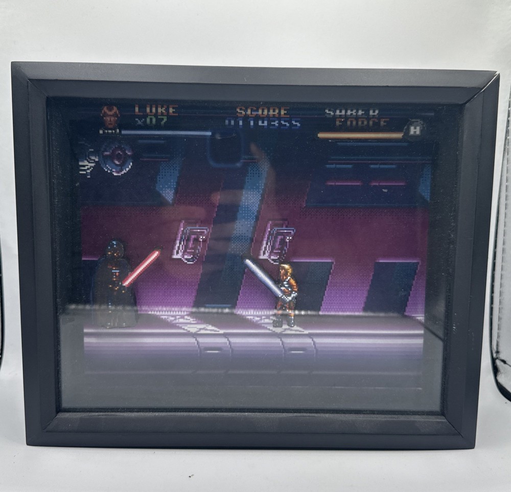 Super Star Wars Empire Strikes Back Arcade Frame￼