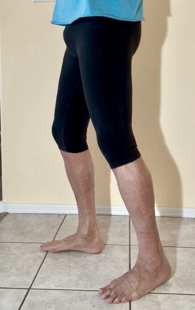 Cotton Spandex Tights 3/4 Legs Medium - Soft, Thin & Stretchy!