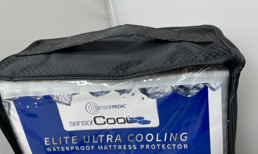 SensorPEDIC SensorCOOL Elite Ultra Cooling Waterproof Mattress Protector, Twin