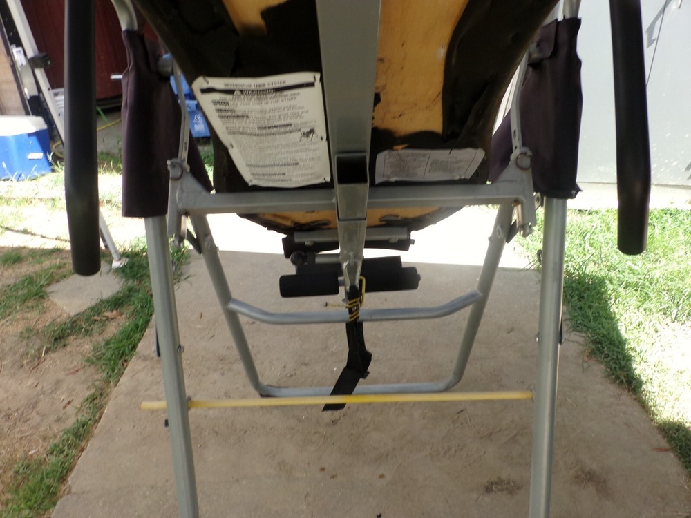 Fitness Reality Inversion table for back pain relief.