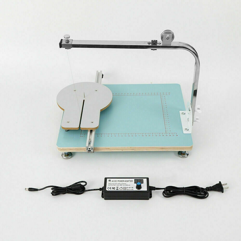 Foam Cutter Hot Wire Cutter Electric Tabletop Working Table Machine 100-300mA