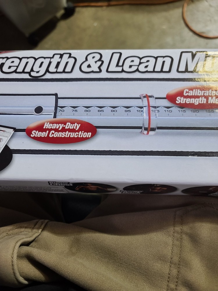 Ontel ISO 7X Isometric Workout Bar - Silver